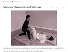 Tablet Screenshot of getthaimassage.com